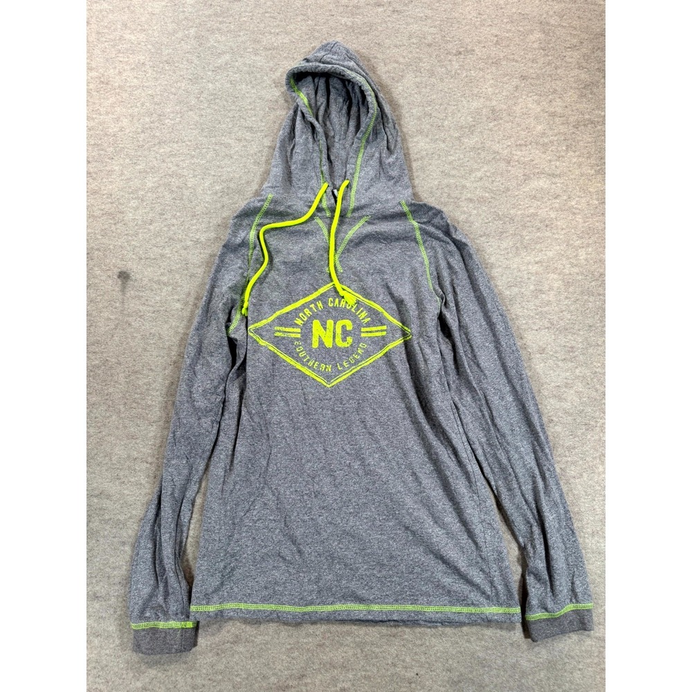 Salt Creek Hoodie Womens Medium Gray North Carolina NC Graphic Pullover Hoodie